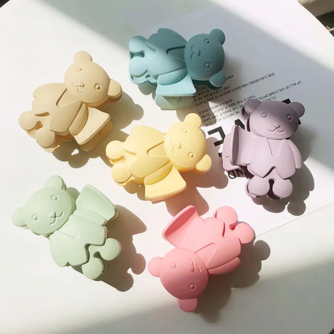 Cute Teddy Hair Claw( pack of 1)