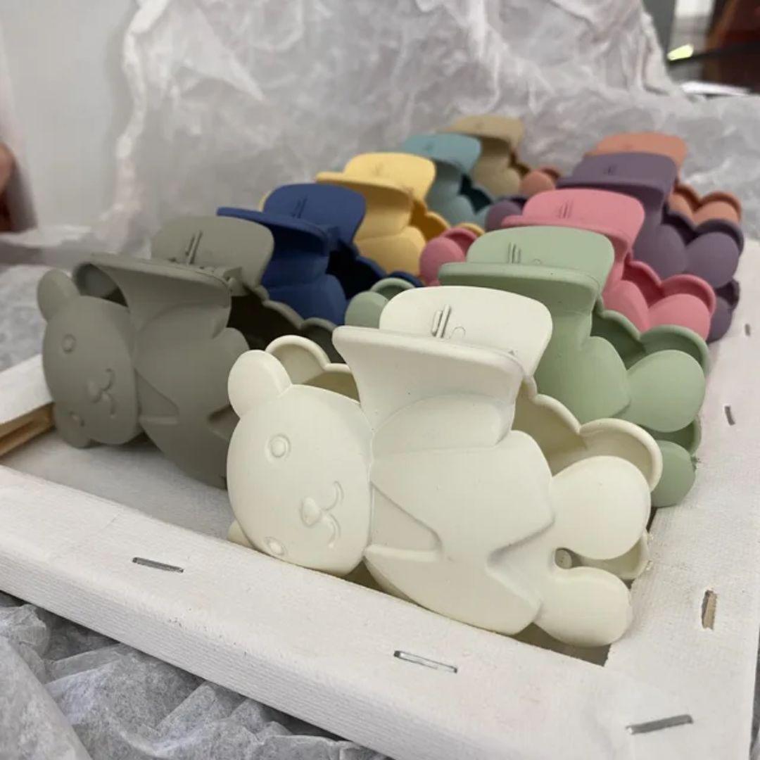 Cute Teddy Hair Claw( pack of 1)