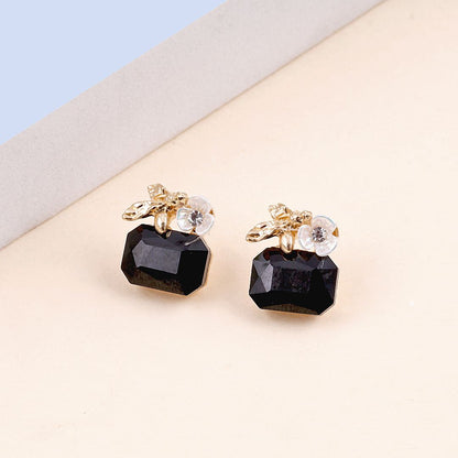 Crystal Daisy Stud Earrings