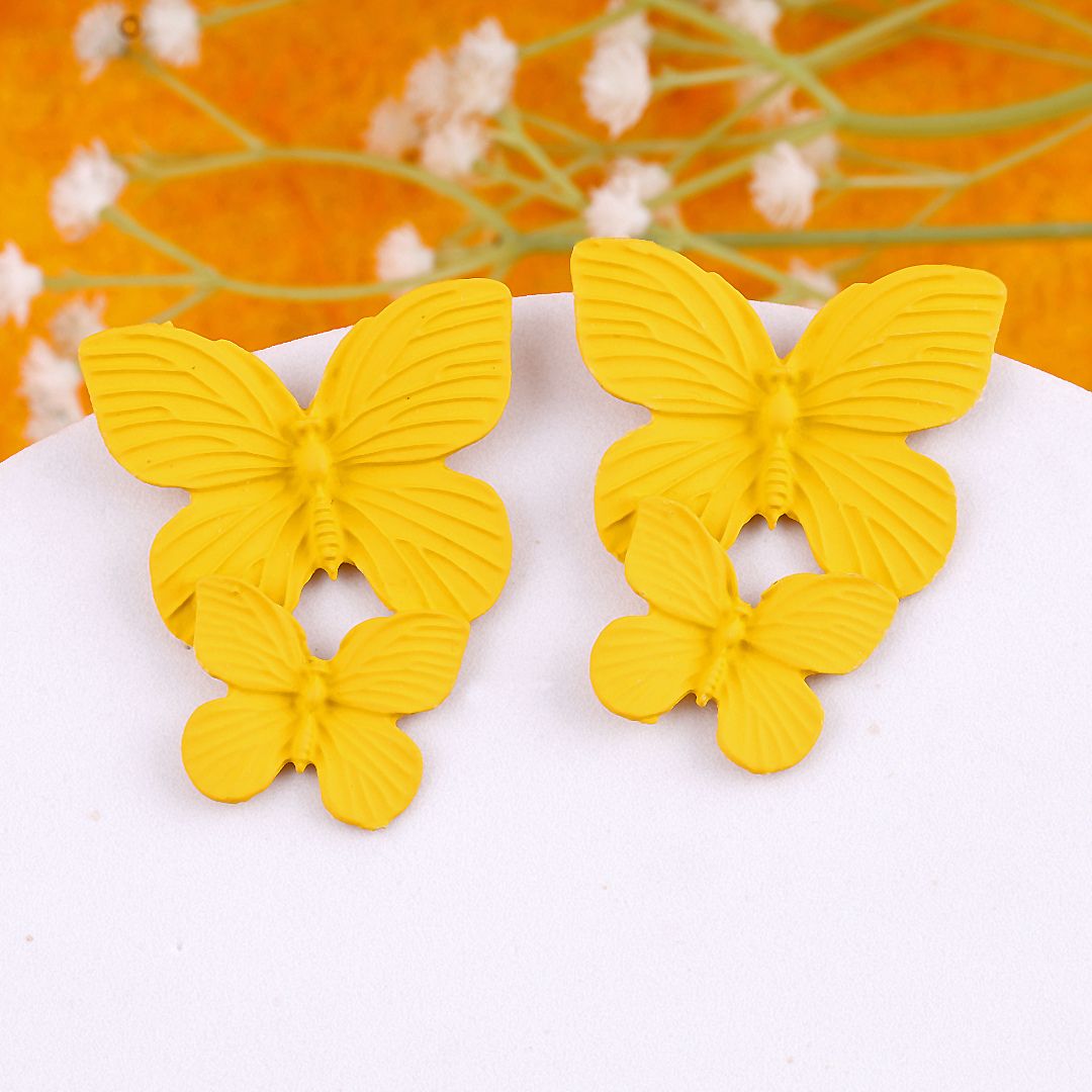 Butterfly Statement Earrings