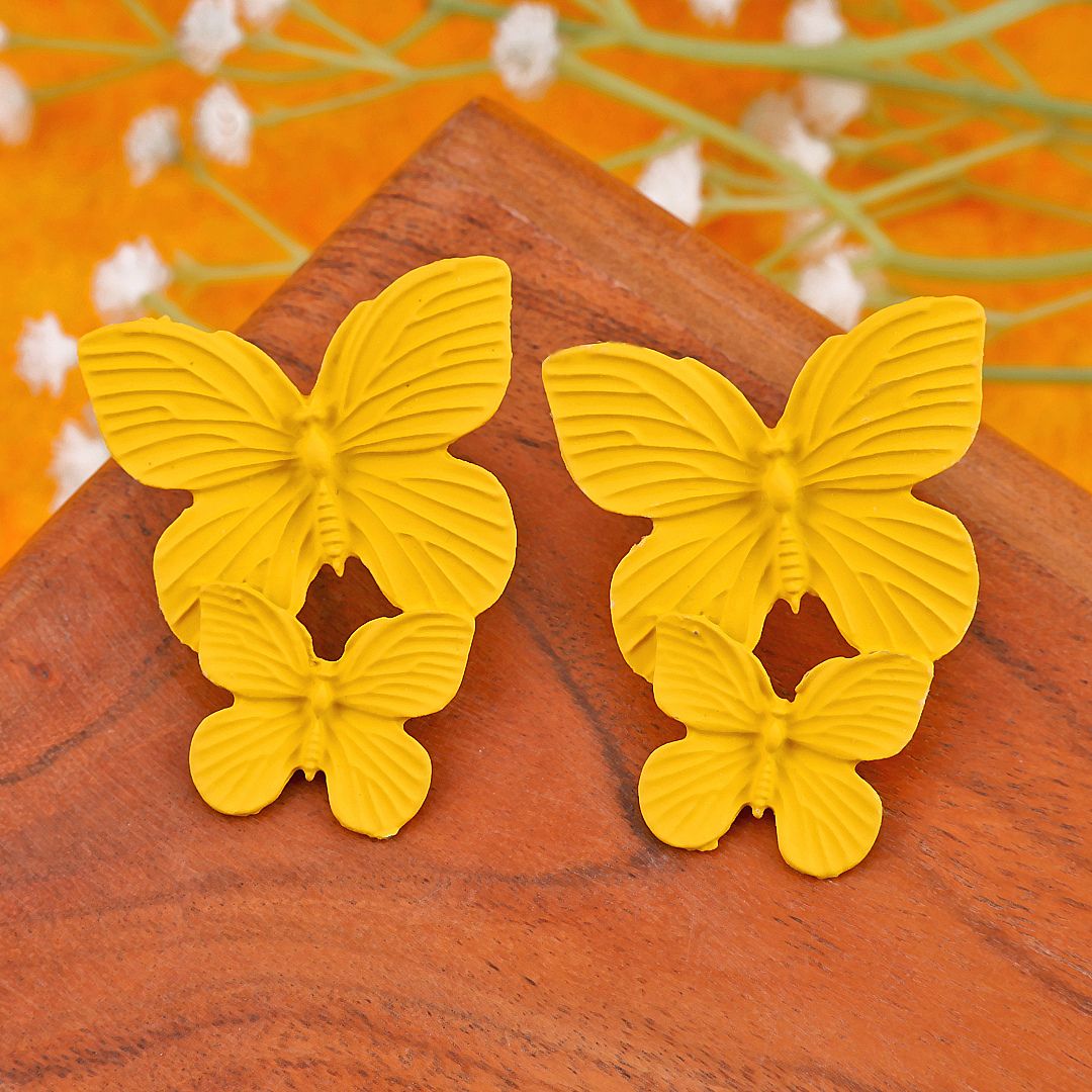 Butterfly Statement Earrings