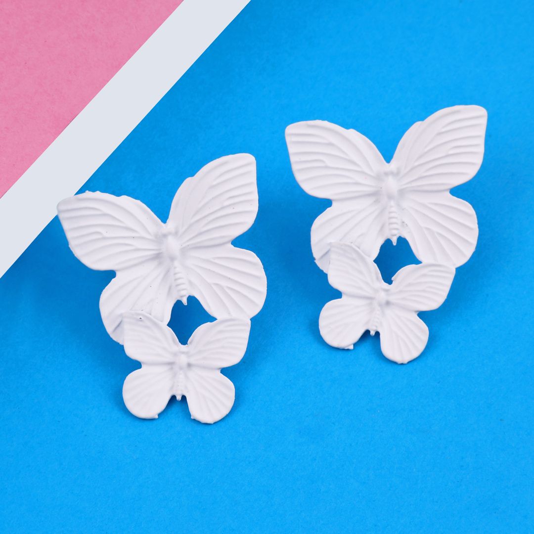 Butterfly Statement Earrings