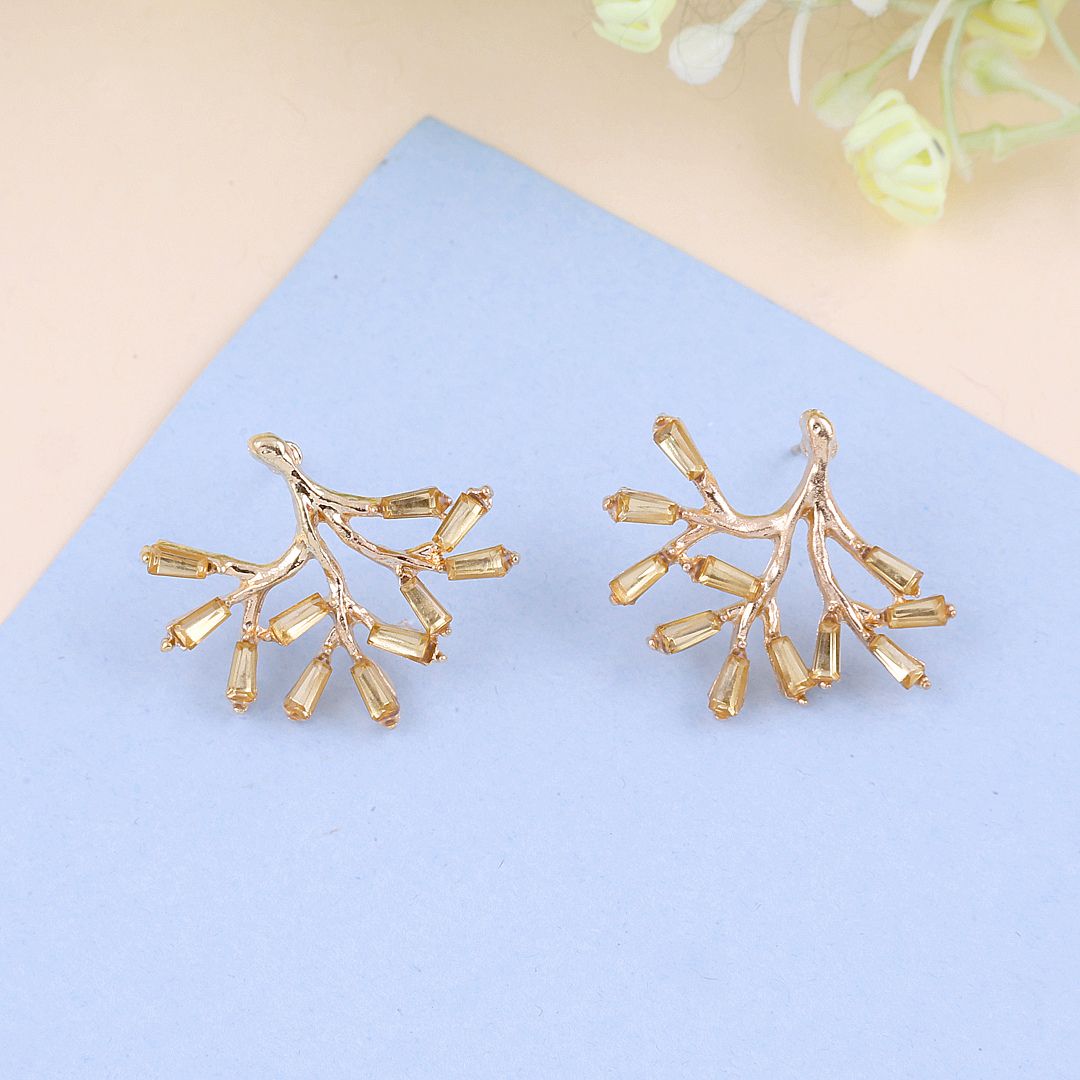 Snow Flake dazzling Earrings