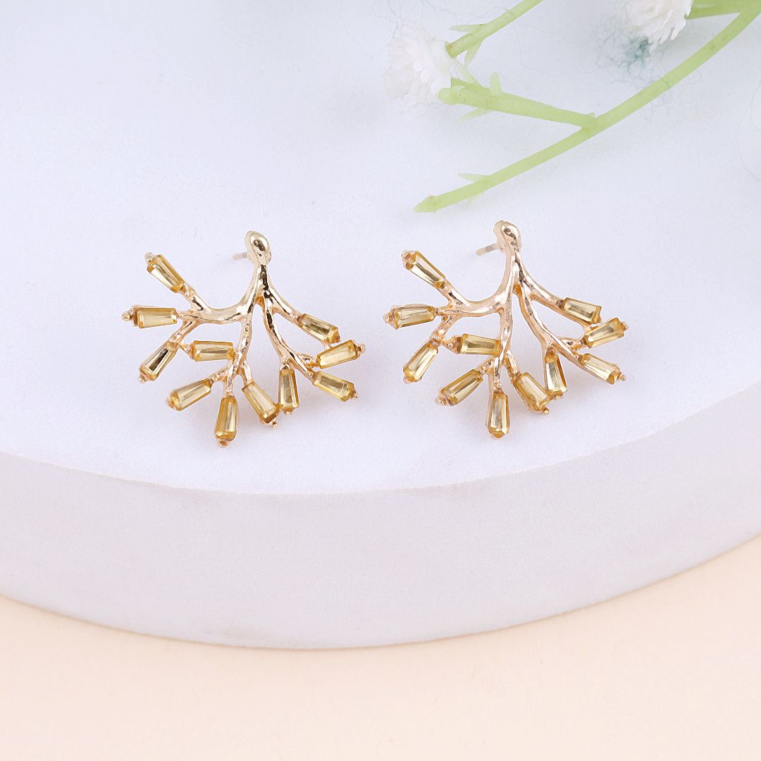 Snow Flake dazzling Earrings