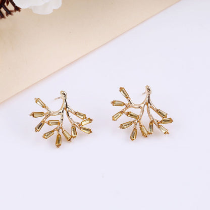 Snow Flake dazzling Earrings