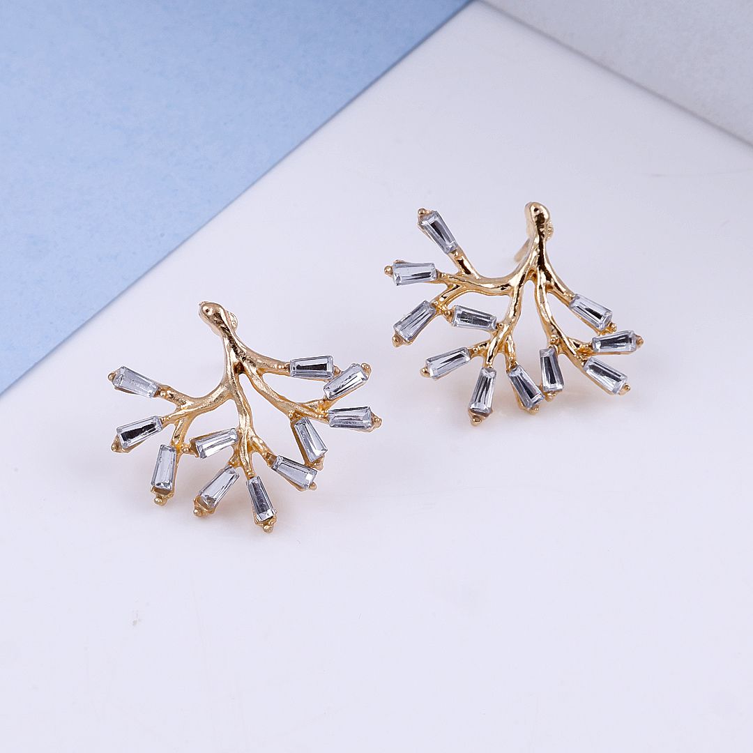 Snow Flake dazzling Earrings