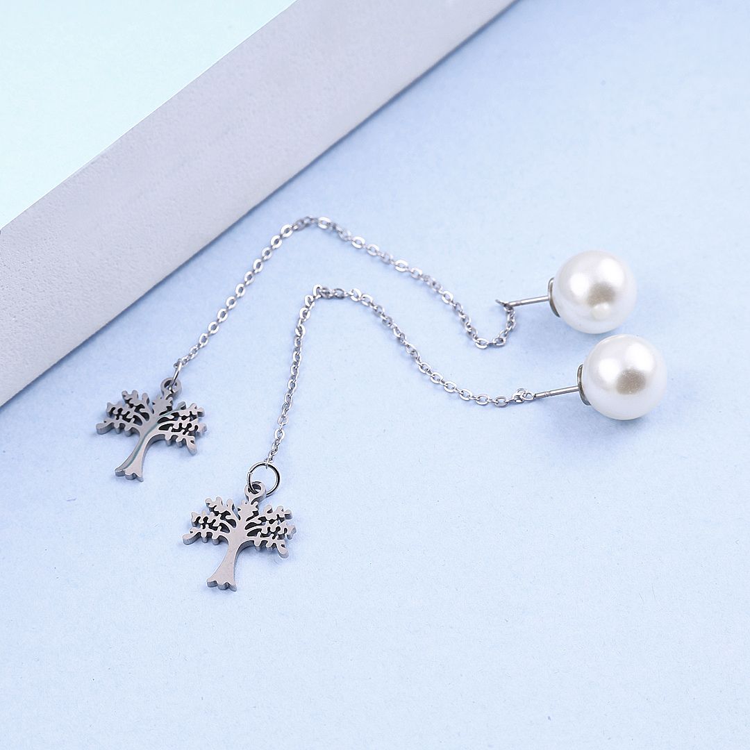 Pearlfect Chain Earrings