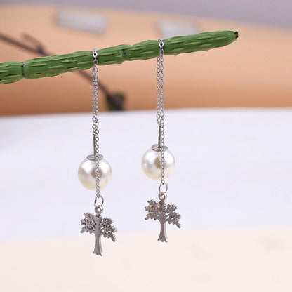 Pearlfect Chain Earrings