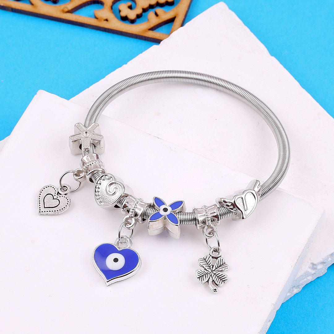 Charm Evil Eye Bracelet