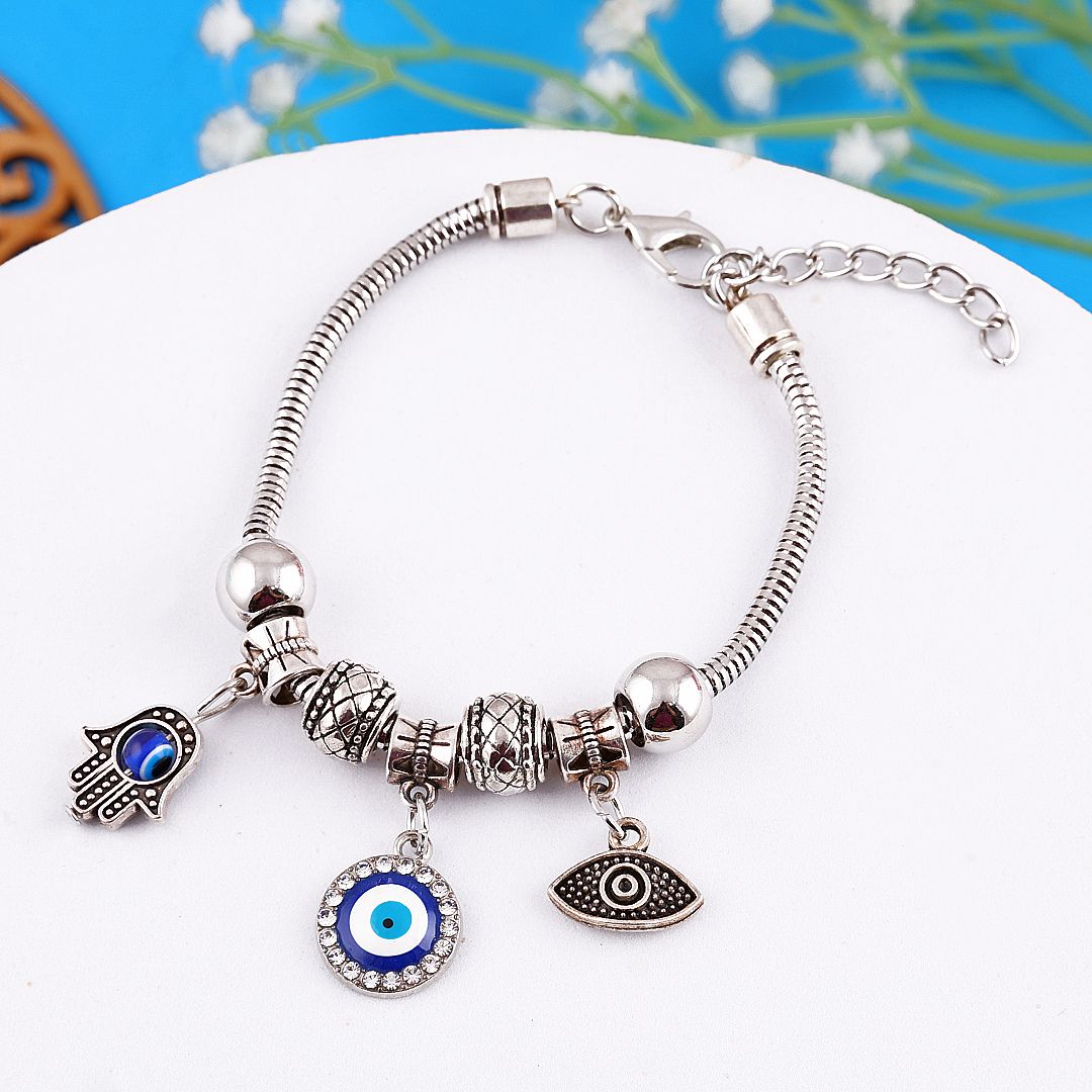 Charm Evil Eye Bracelet