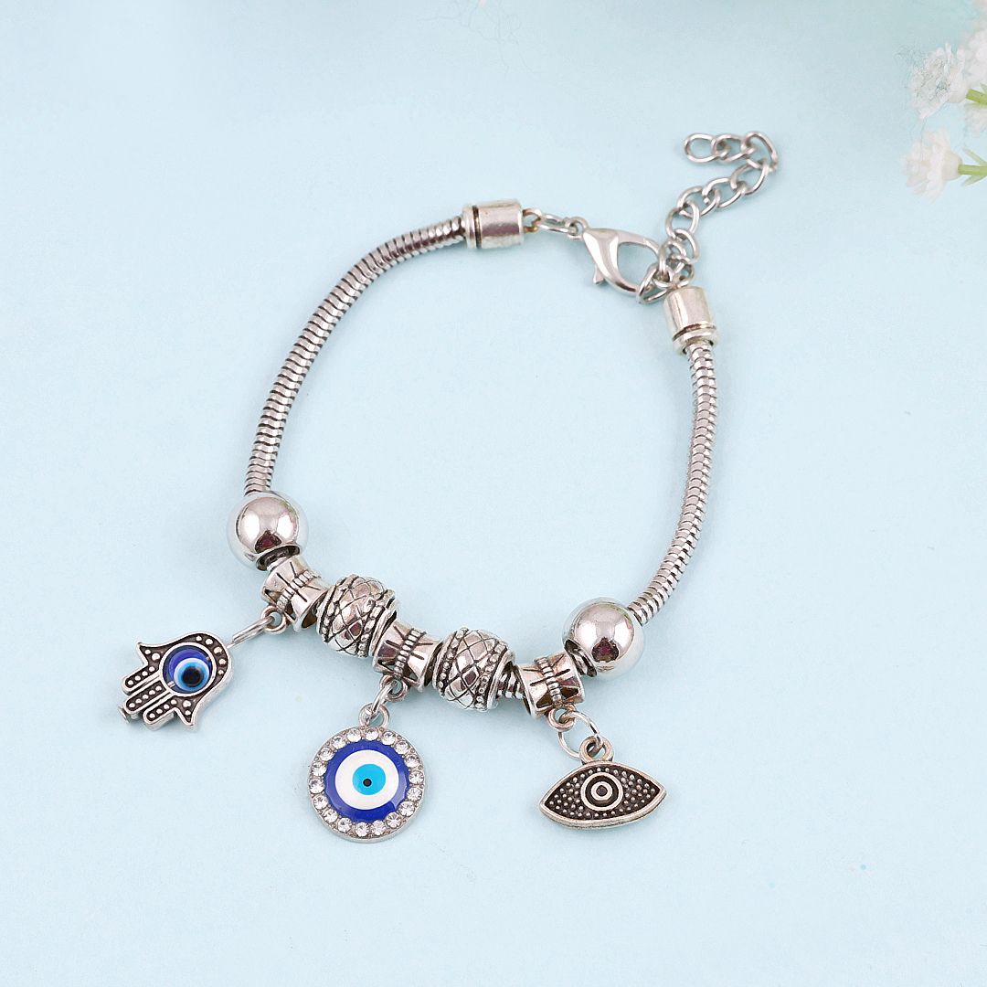 Charm Evil Eye Bracelet