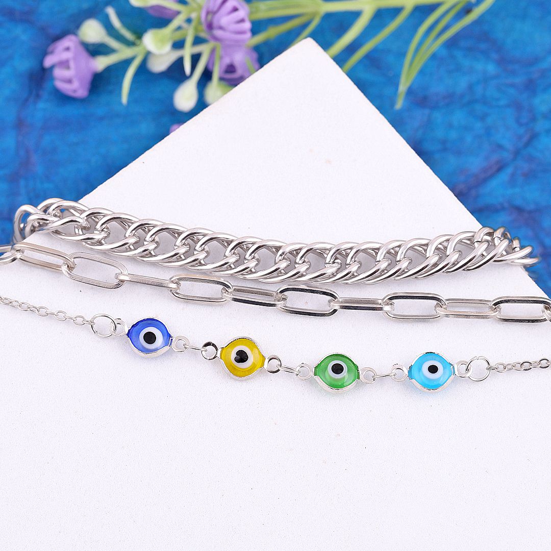 Evil eye chain Bracelet