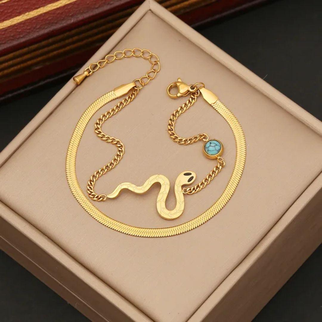 Dainty Chic Snake Bracelet