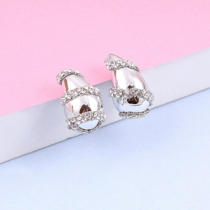 Tear Drop Luxe Stud Earrings