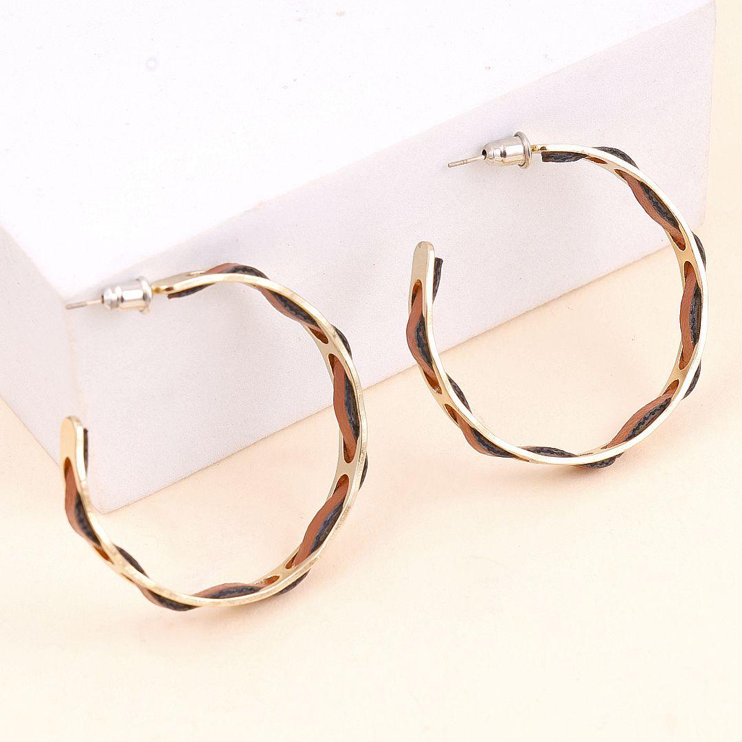 Blind Date Hoop Earrings
