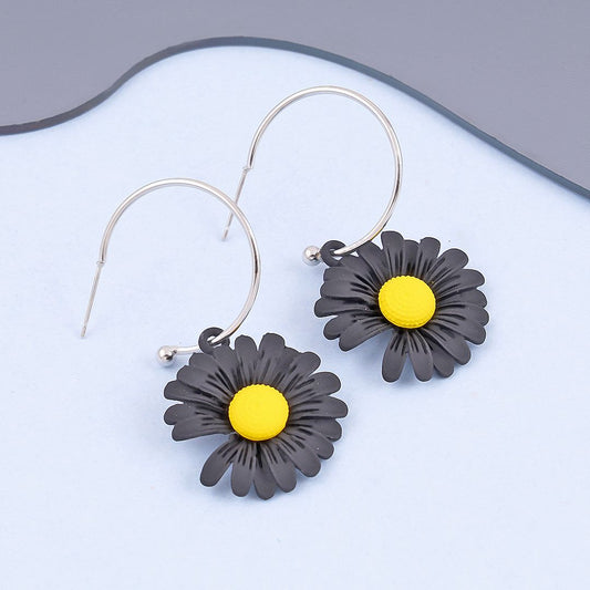 As Fresh As Daisy Hoops Earrings