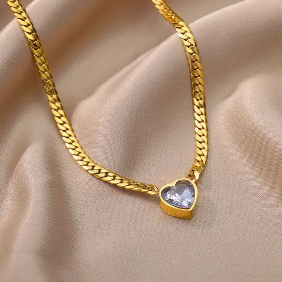 Blind Date heart Necklace