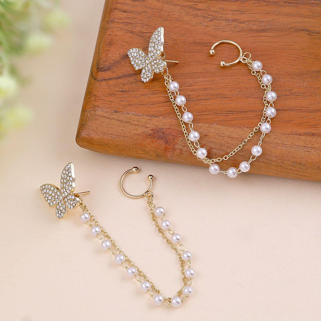 Social Butterfly Earcuff (Both Ear)