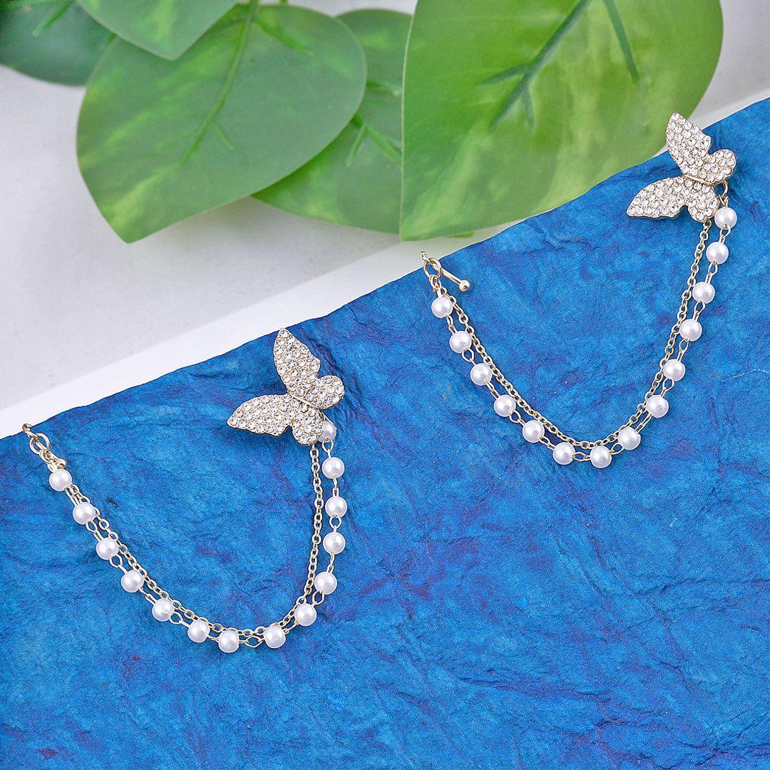 Social Butterfly Earcuff (Both Ear)