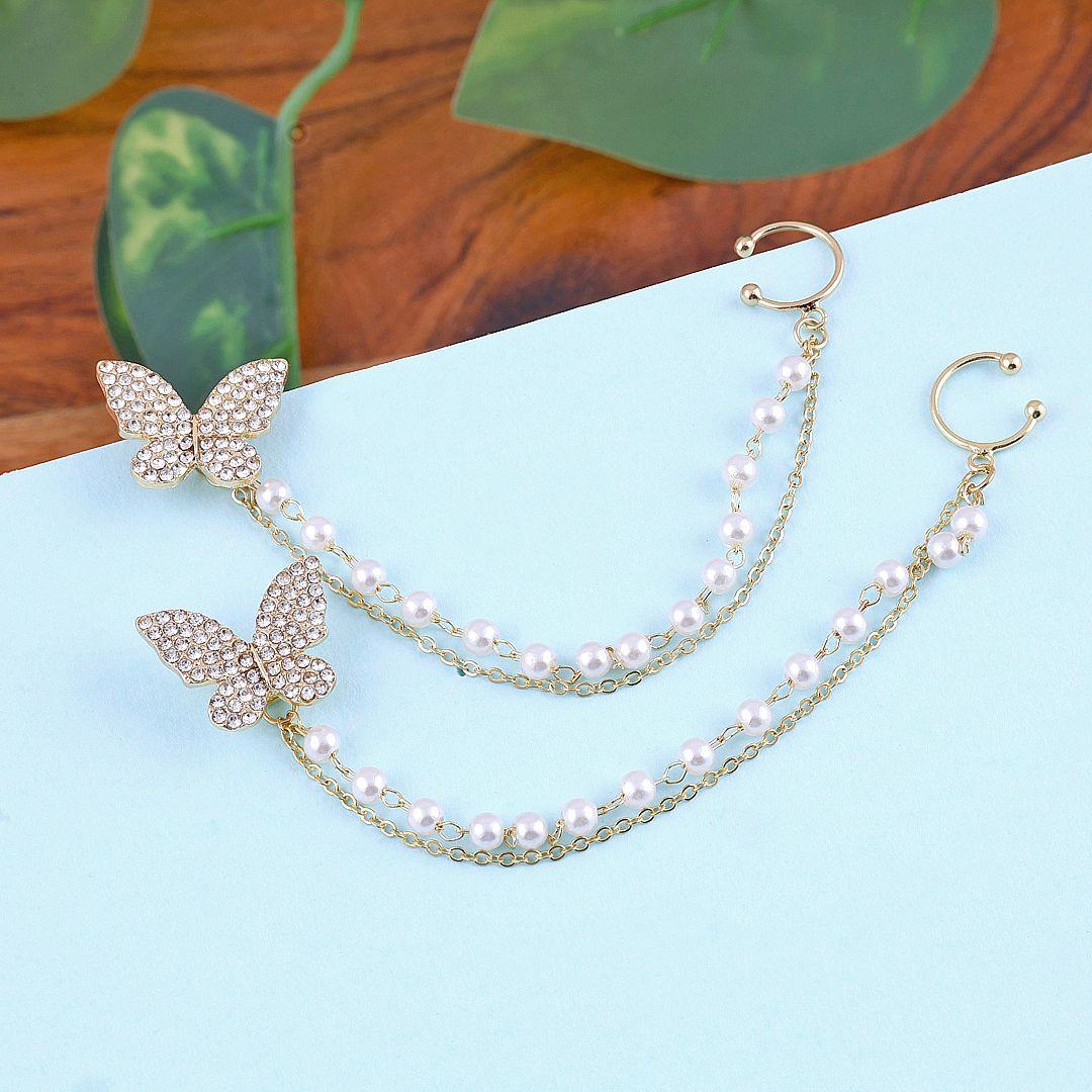Social Butterfly Earcuff (Both Ear)