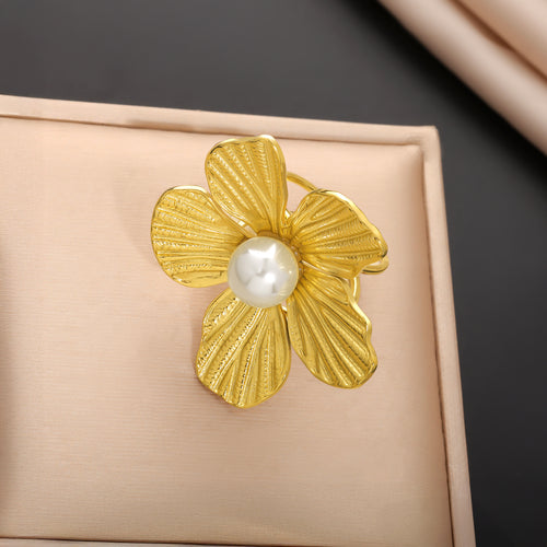 Opulent Orchard Pearl Ring