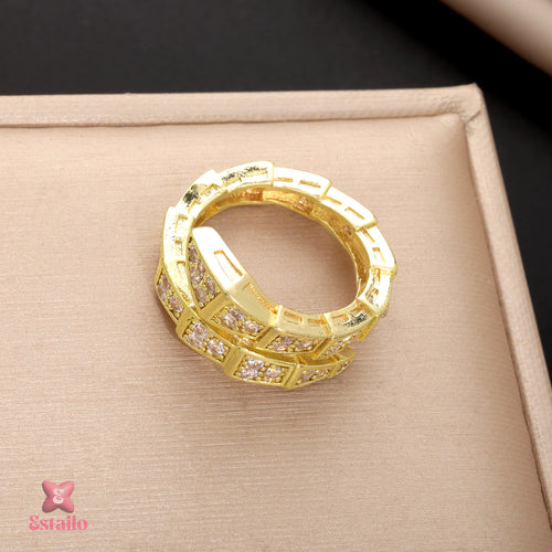 Serpentine Coil Ring