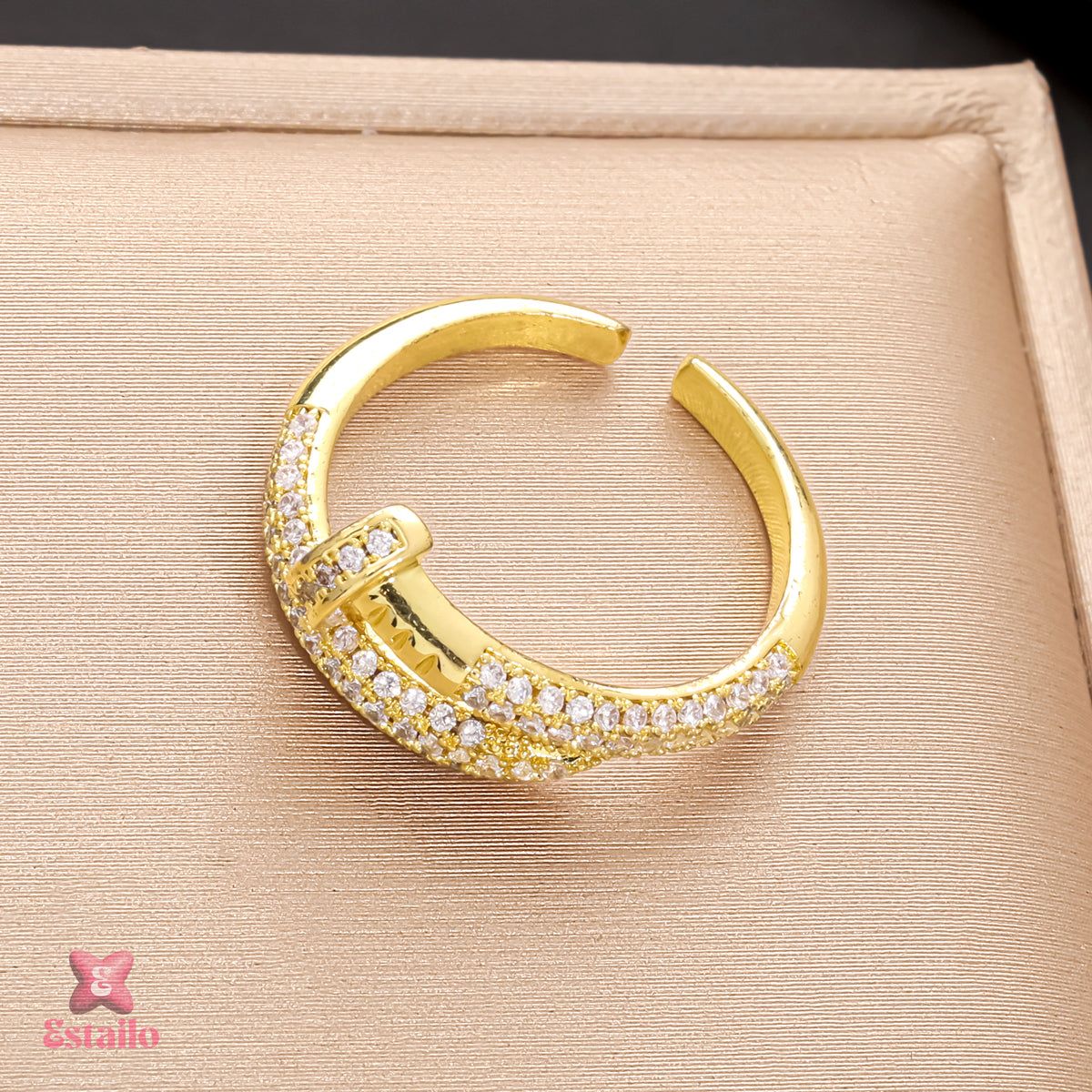 Golden Entwine Ring