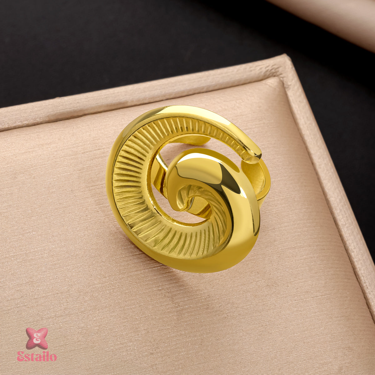 Aries Circle Ring