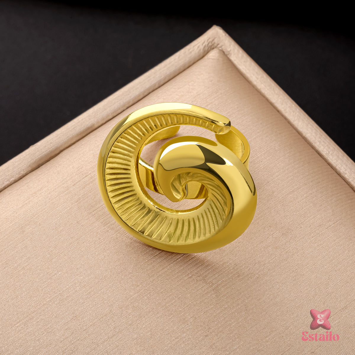 Aries Circle Ring