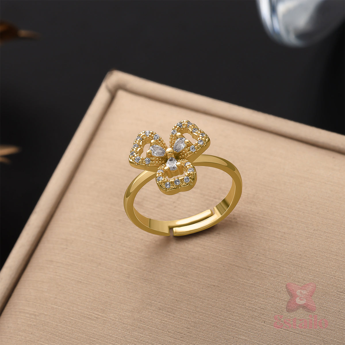 Enchanted Clover Ring