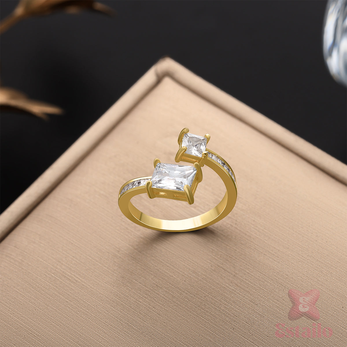 Coquette Spiral Ring