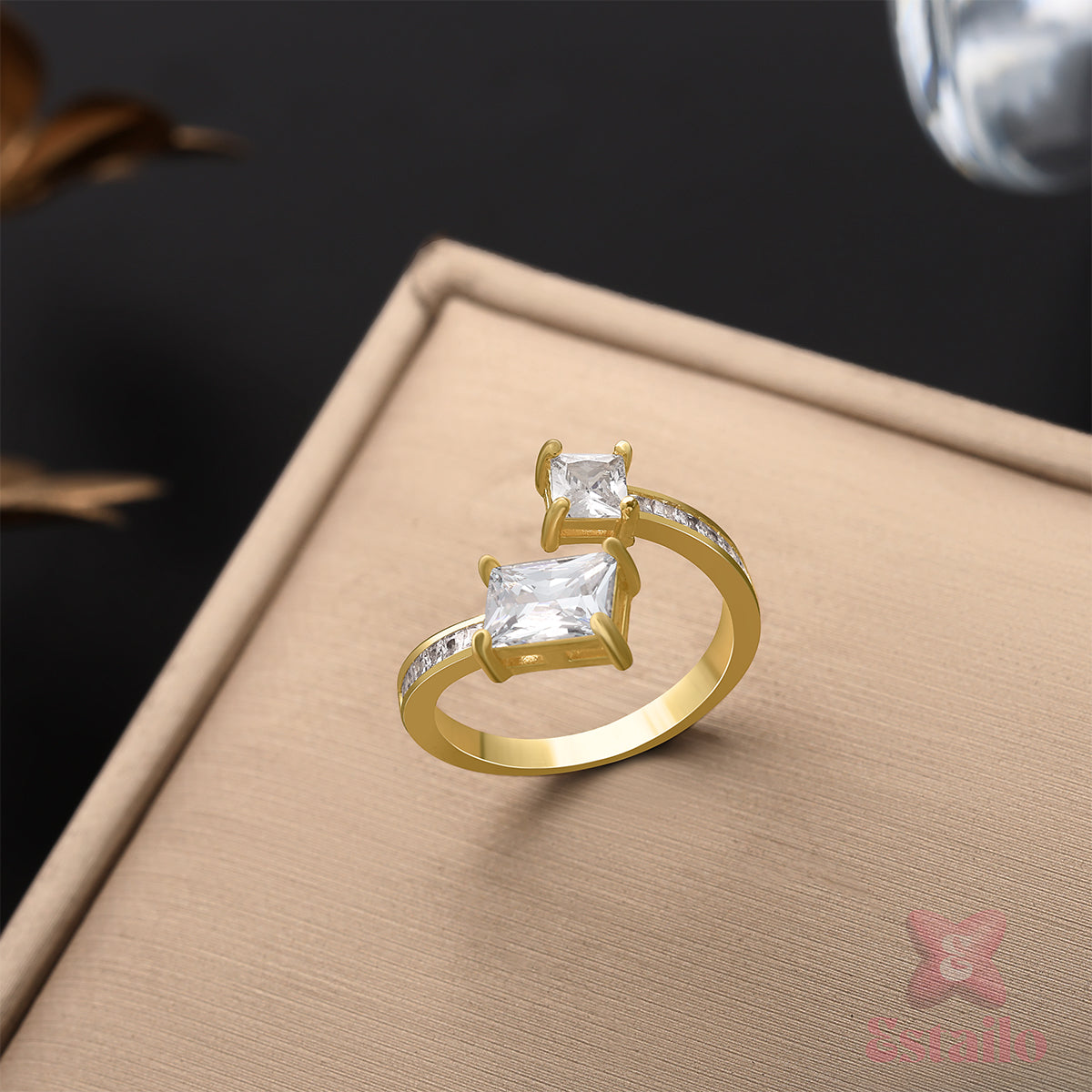 Coquette Spiral Ring