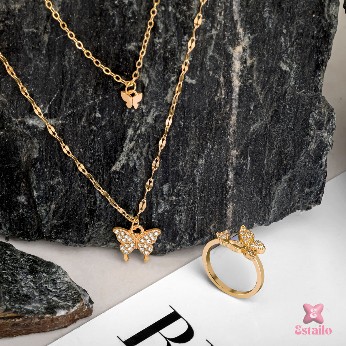 Wings of Love Jewellery Set