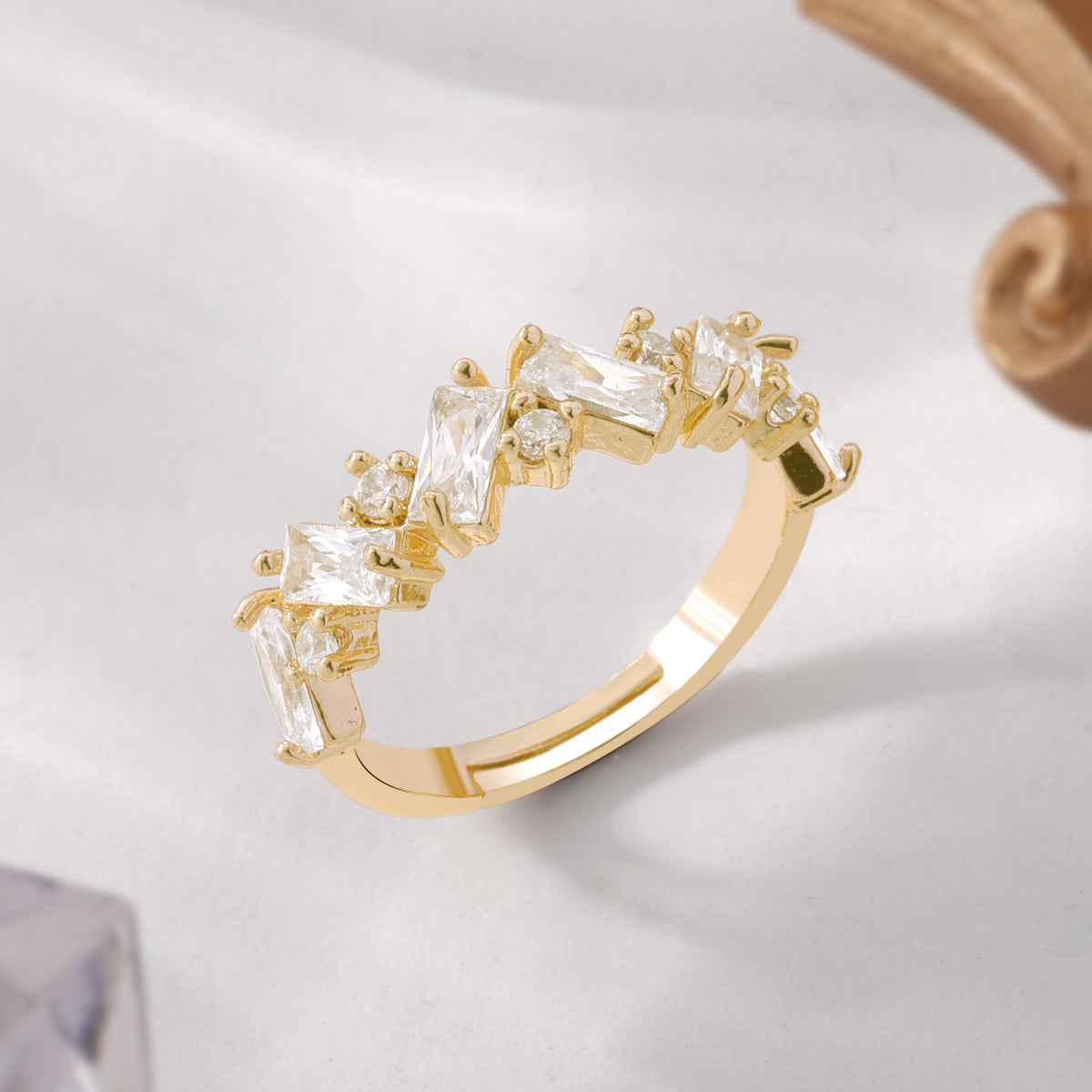 Baguette Brilliance Ring