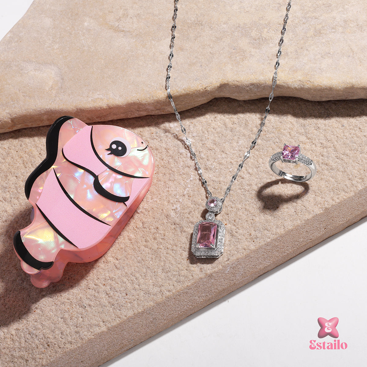 Ocean Ornament Necklace Set