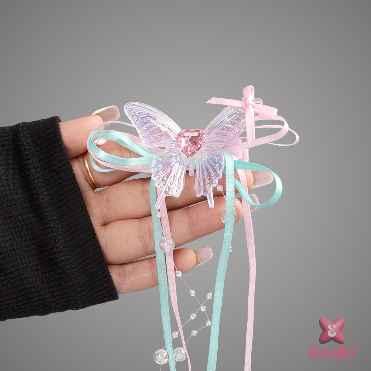 Butterfly Blossom Hair Clip