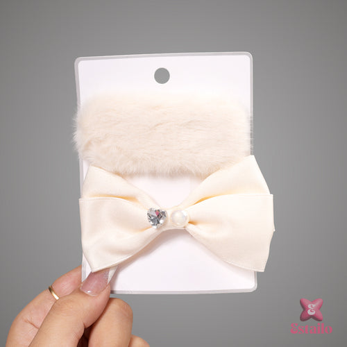 Chiffon Cloud Bow Clip