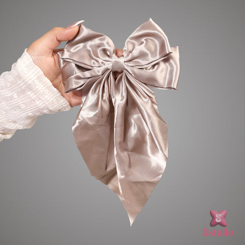 Chic Satin Tail Hair Clip