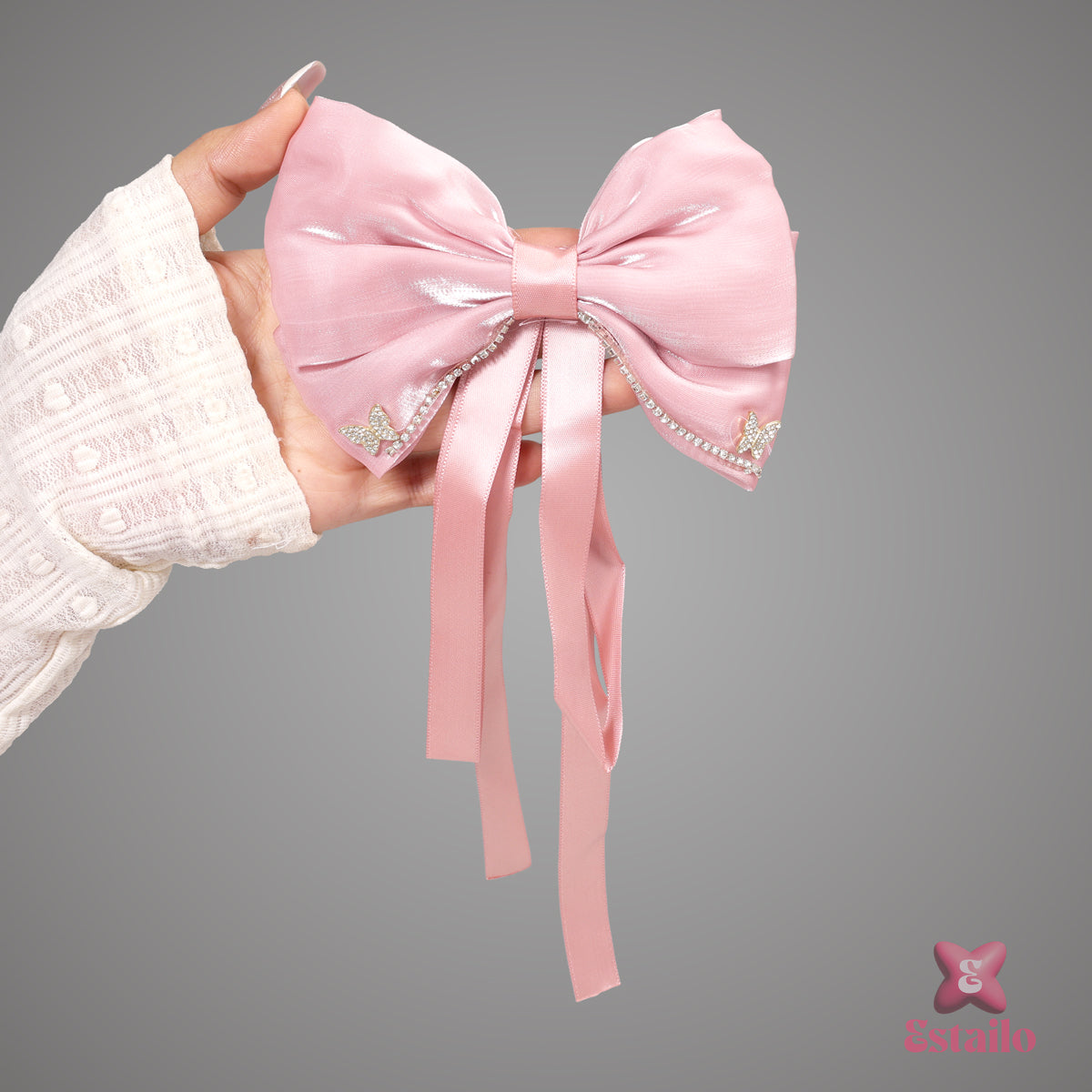 Blushing Belle Bow Clip