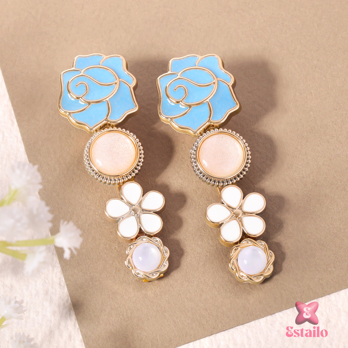 Morning Glory Hair Clip (pack of 2)