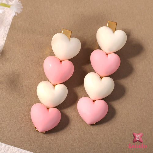 Cupid's Heart Clips (pack of 2)
