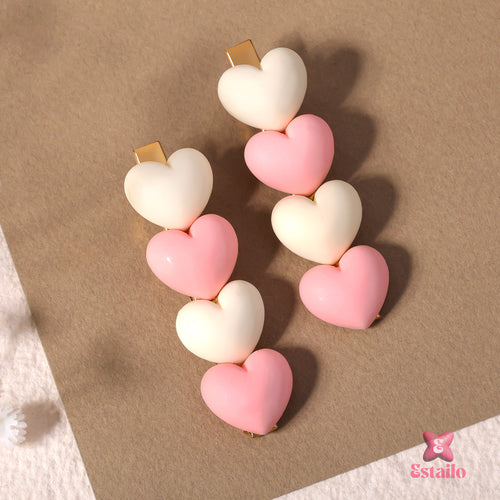 Cupid's Heart Clips (pack of 2)