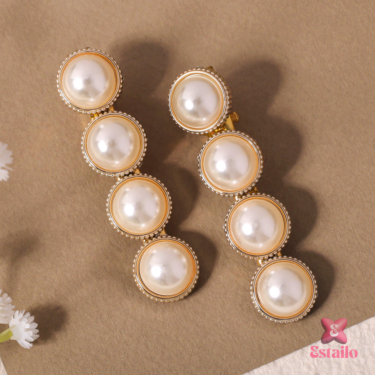 Celestial Pearl Clip (Pack of 2)