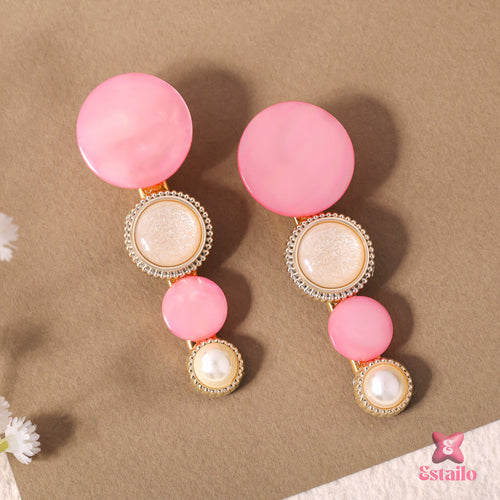 Blush Pearl Barrettes