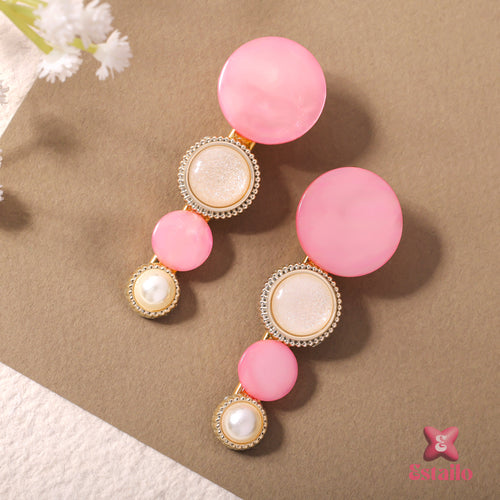 Blush Pearl Barrettes