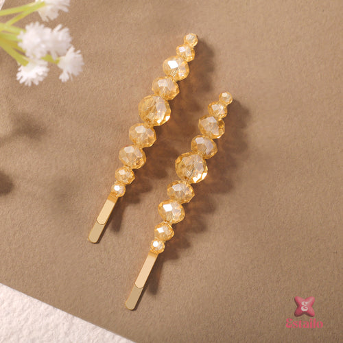 Amber Cascade Hair Clip (pack of 2)