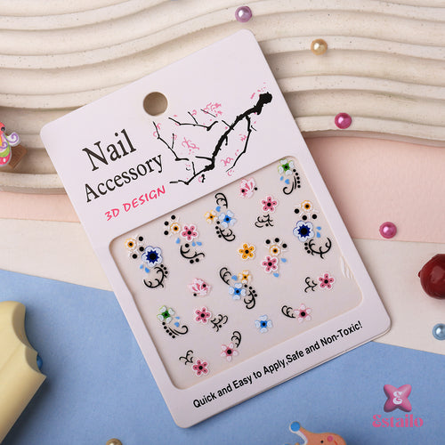 Petal Perfection Nail Stickers