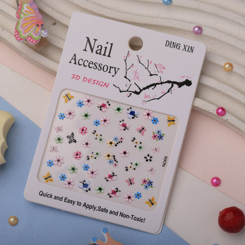 Mini Floral Nail Set