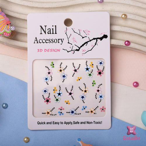 Mini Blossom Nail Sticker