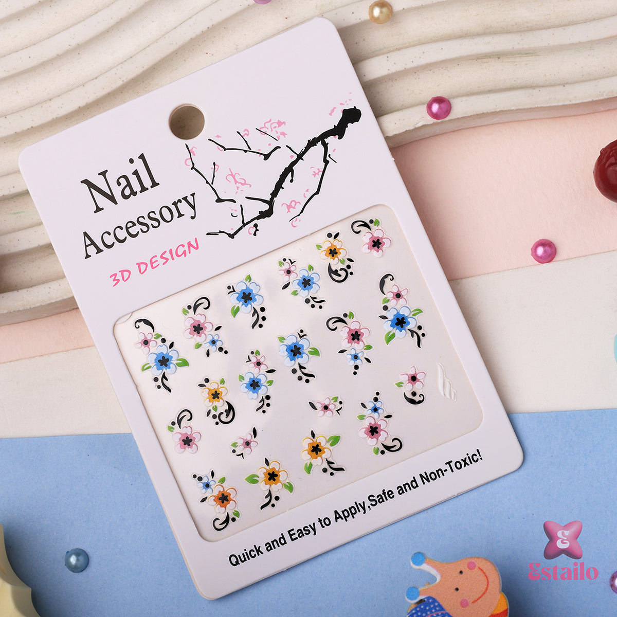 Delicate Daisy Nail Sticker